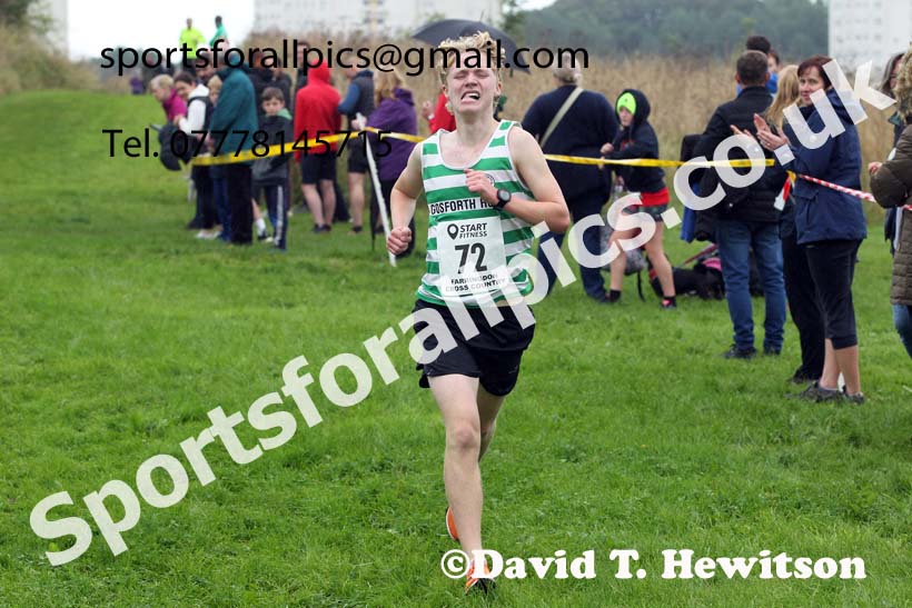 Mens and Womens under-17s, 2021 Farringdon Open Cross Country, Sunderland . Photo: David T. Hewitson/Sports for All Pics